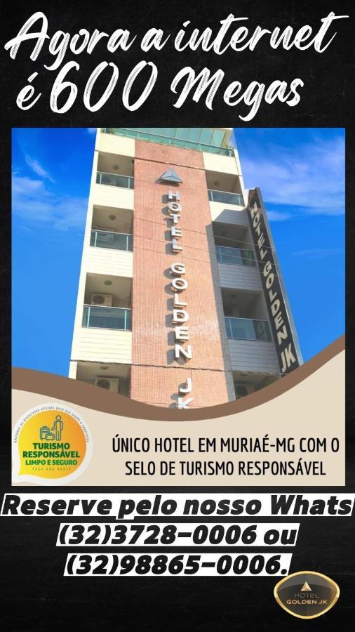 Hotel Golden Jk Muriaé Eksteriør bilde